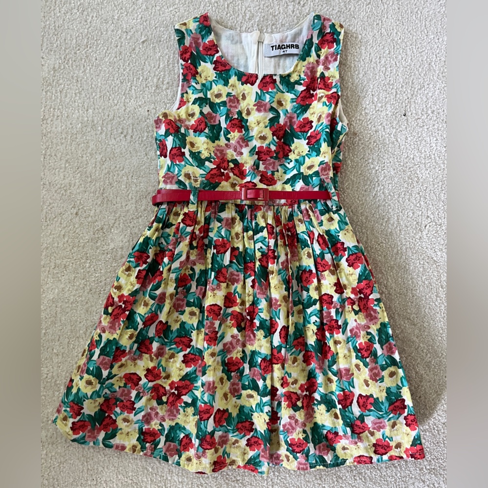 Kids spring dress, 4T
